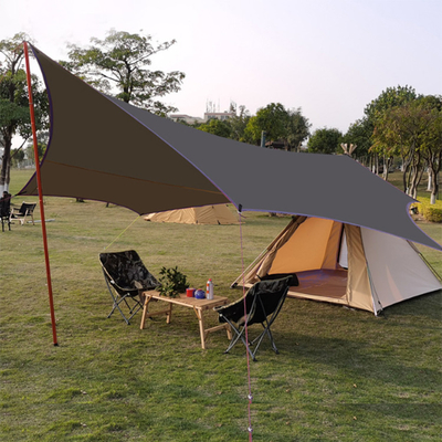 La tente campante de sport en plein air de polyester de la plage 210T sautent protégeant du vent imperméable