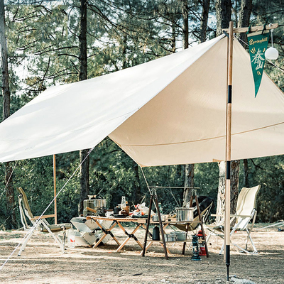 La tente campante de sport en plein air de polyester de la plage 210T sautent protégeant du vent imperméable