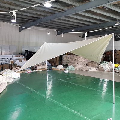 Tente d'abri de Sun de camping de tissu de tente de Sun imperméable avec la corde de vent