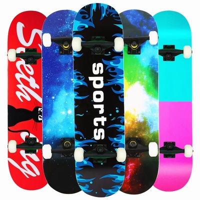 Les roues de planche à roulettes de Longboard d'incidences d'acier au carbone chaleur l'impression de transfert
