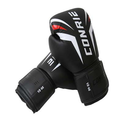 Le cuir d'unité centrale a personnalisé la coutume de gants de boxe respirable pour l'exercice d'entraînement
