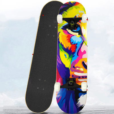 Planche à roulettes extérieure d'incidences d'impression de transfert de chaleur d'équipement de divertissement de roue d'unité centrale